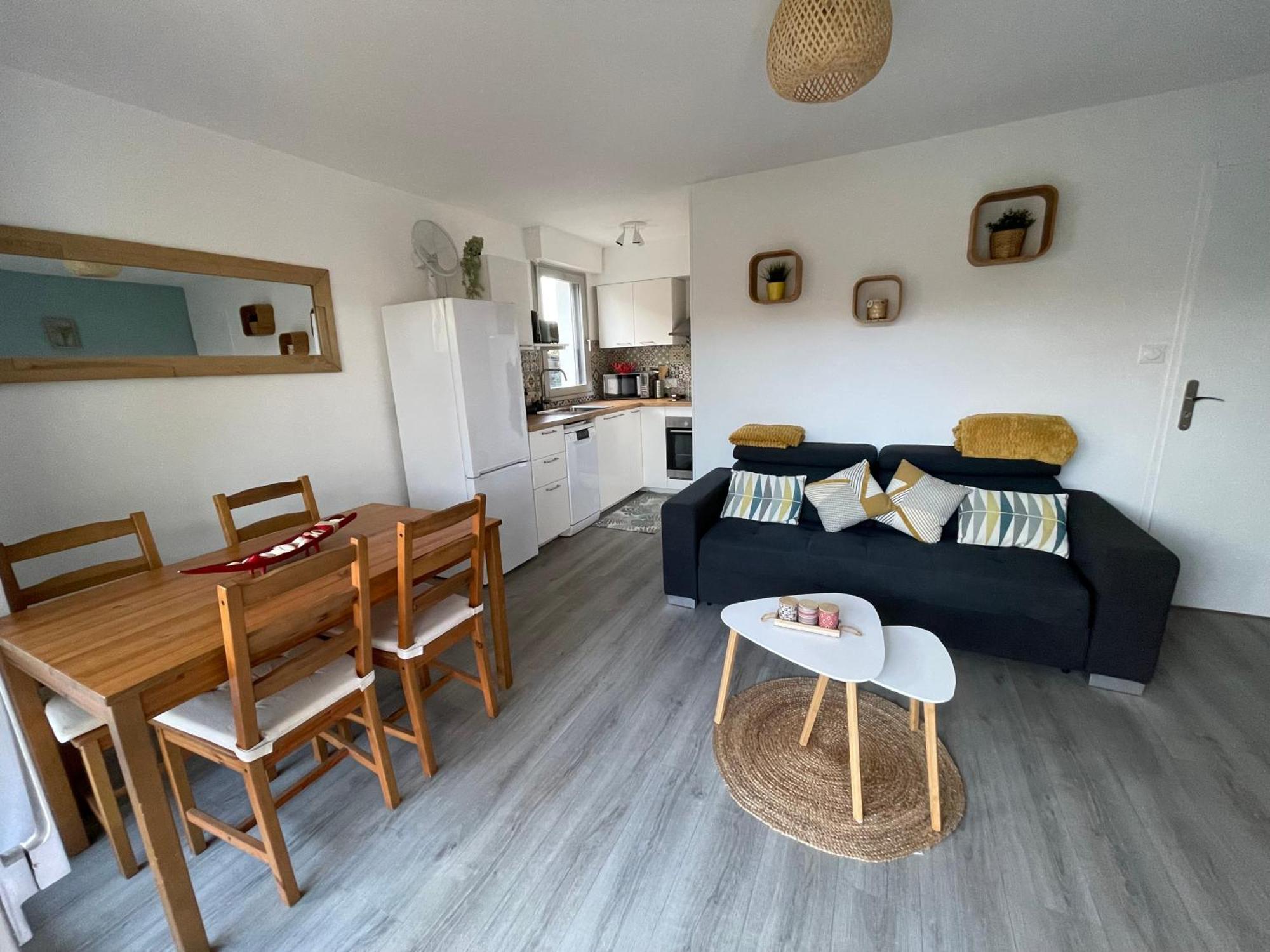 Appartement Avec Chambre, Terrasse Et Jardinet Proche Plage, Foret Pins, Piste Cyclable, Lac Мімізан Екстер'єр фото