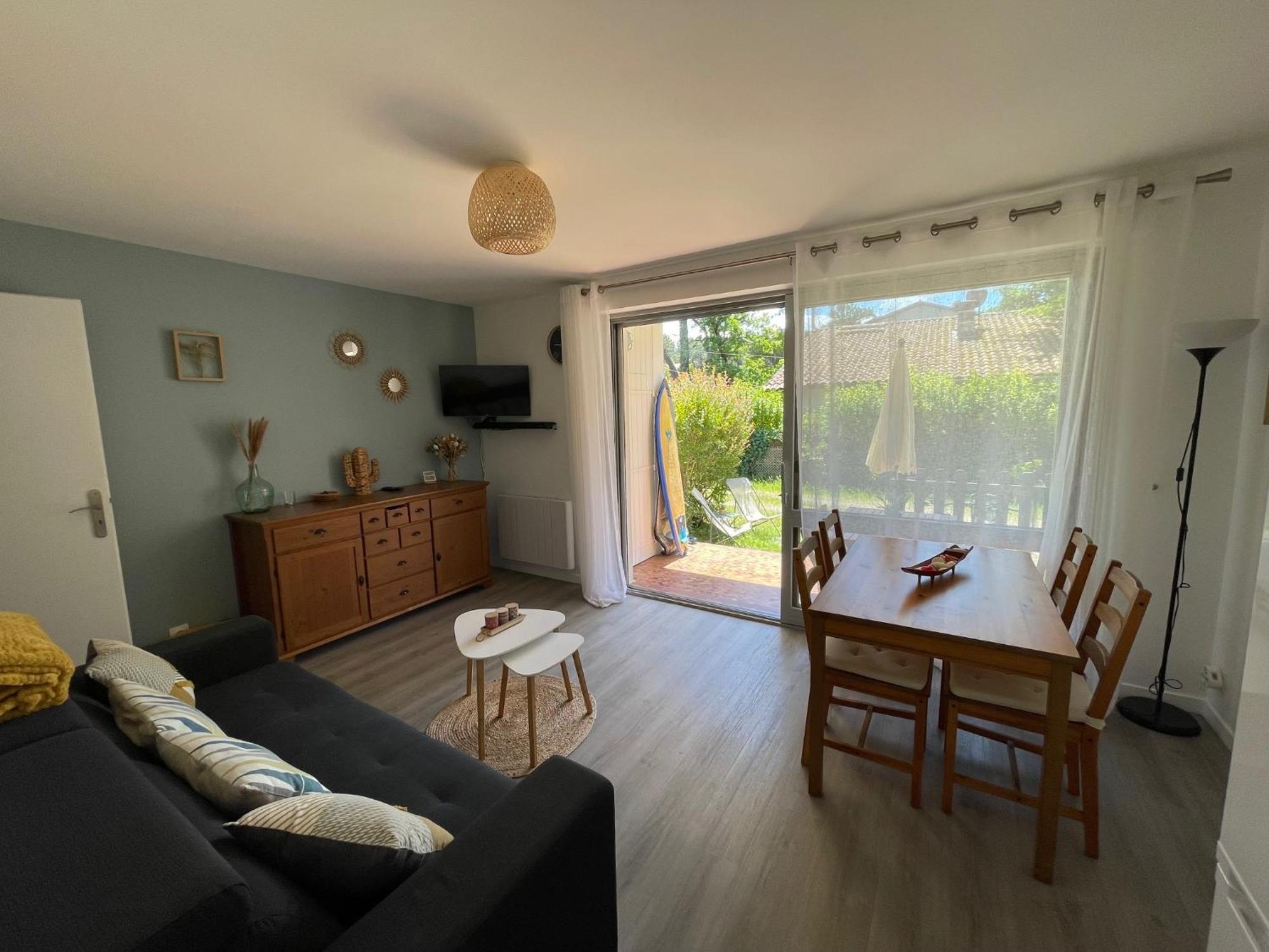 Appartement Avec Chambre, Terrasse Et Jardinet Proche Plage, Foret Pins, Piste Cyclable, Lac Мімізан Екстер'єр фото